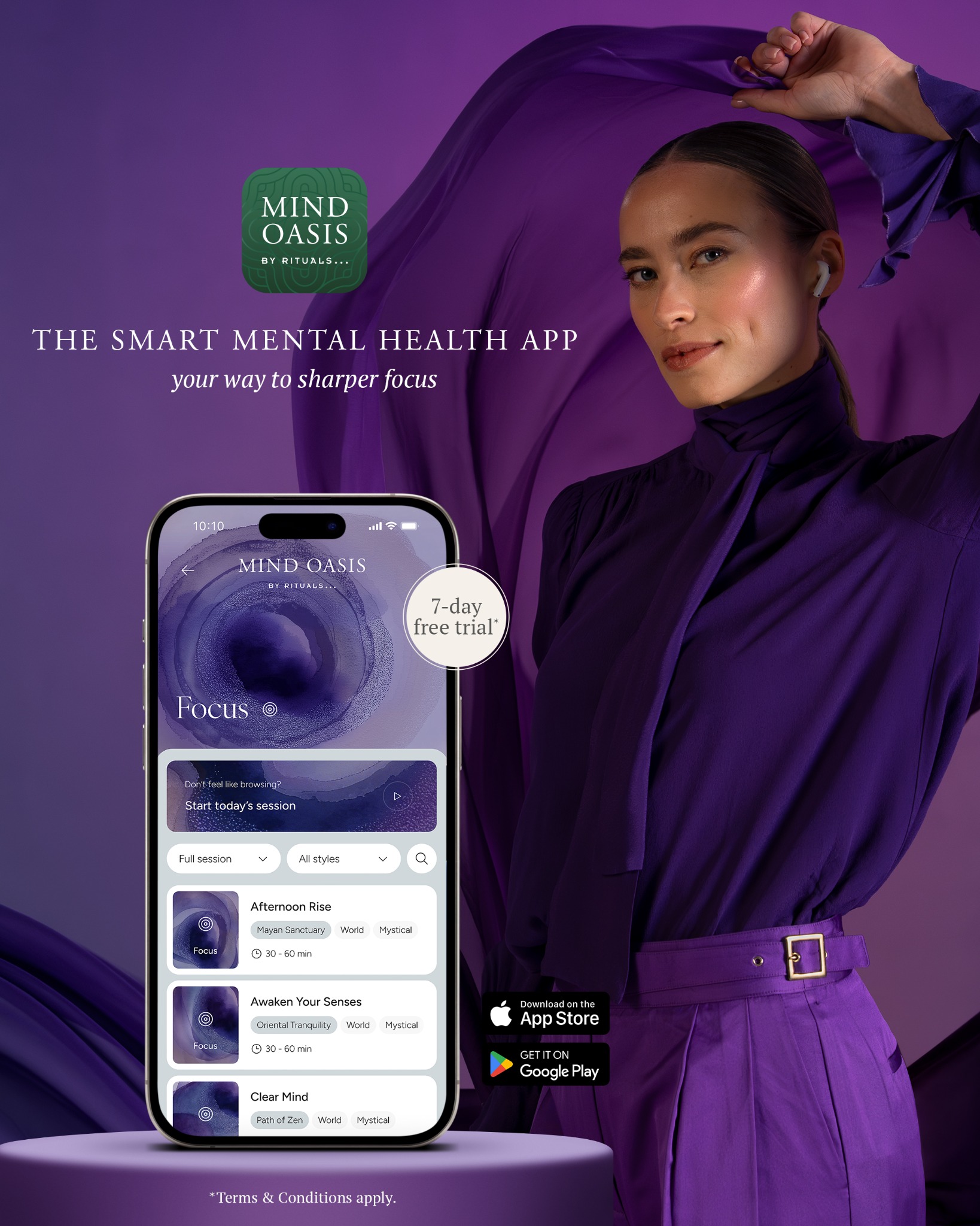 Mind Oasis by Rituals Facebook ad