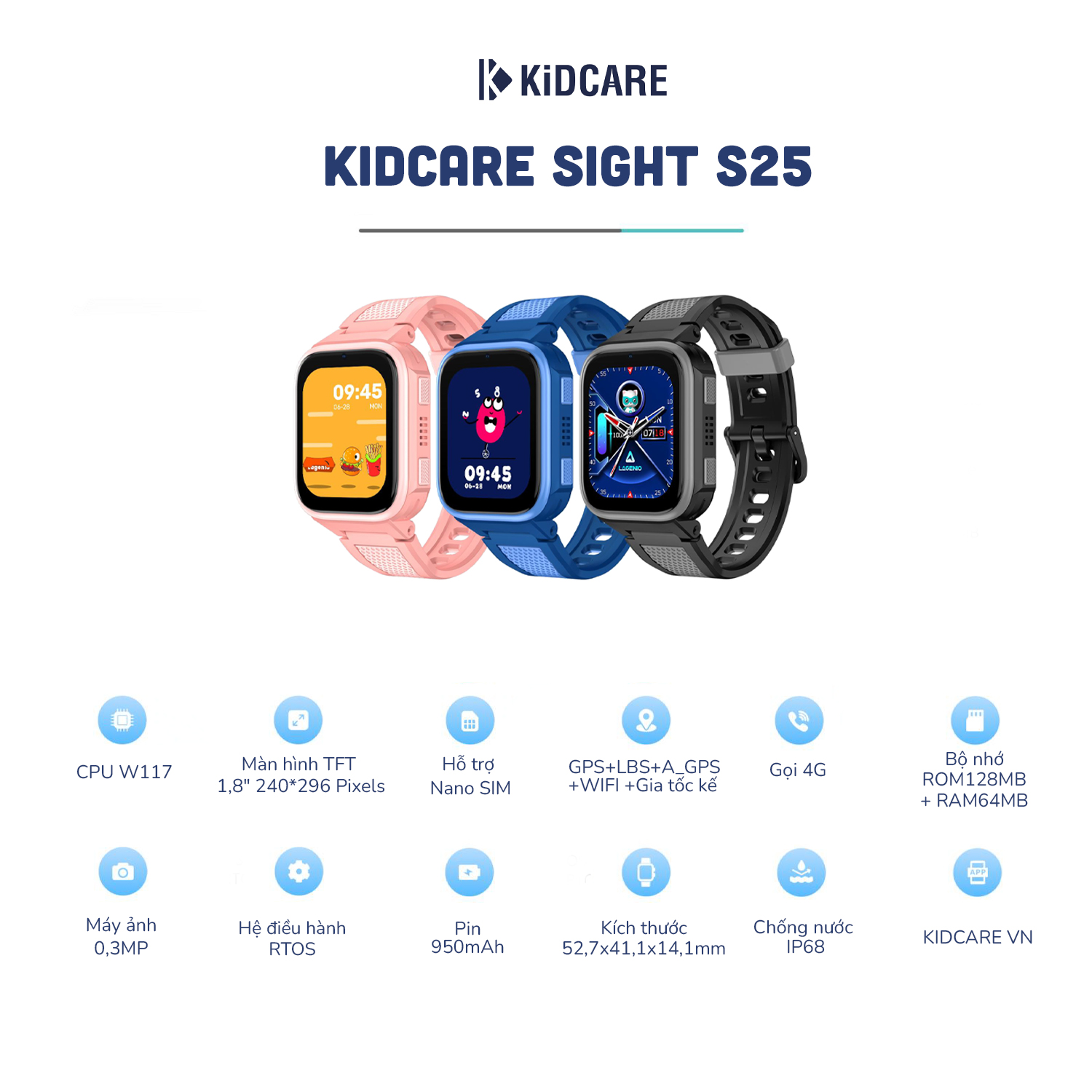 KidCare - Đồng Hồ Thông Minh Trẻ Em Facebook ad