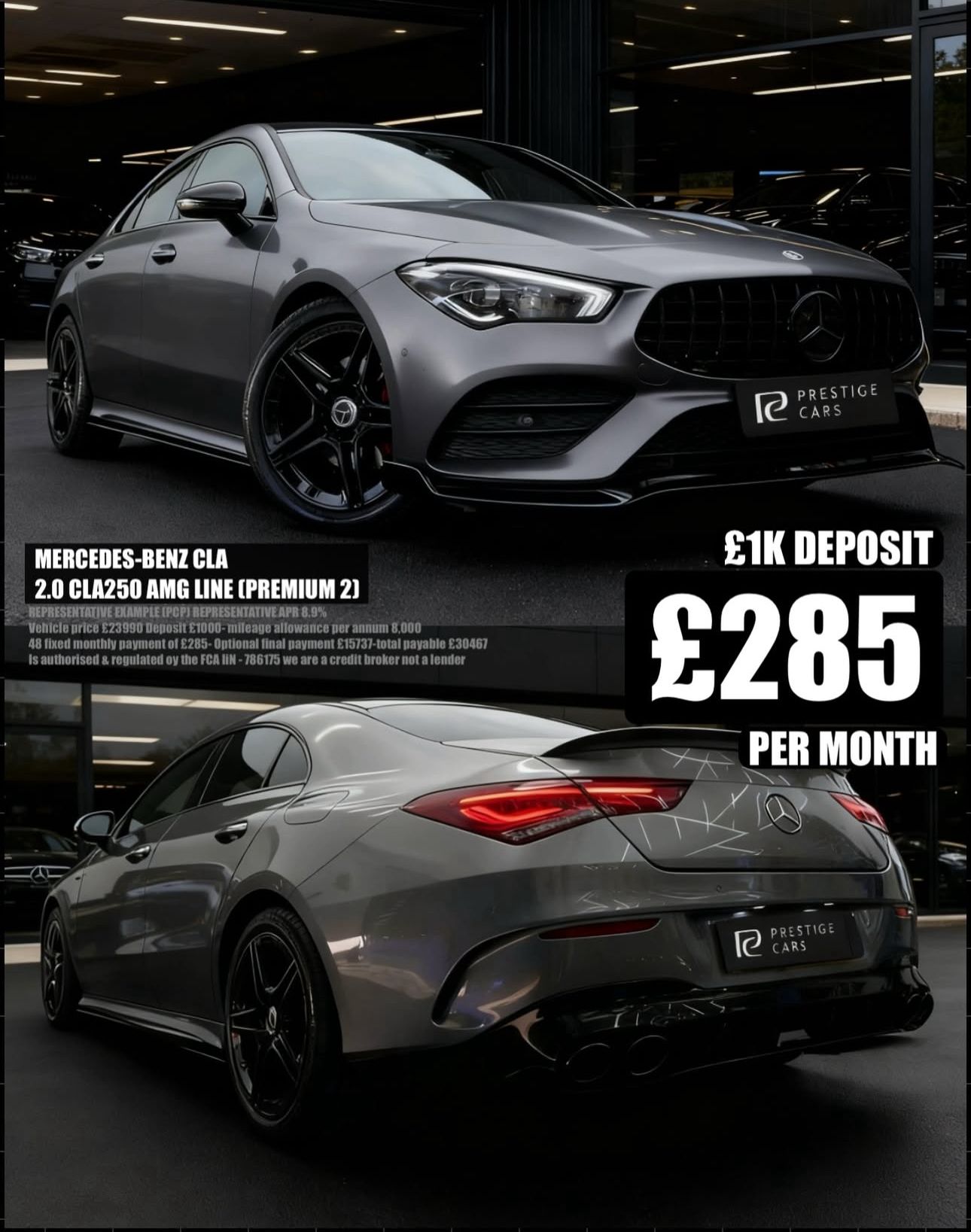 Prestige Cars Facebook ad