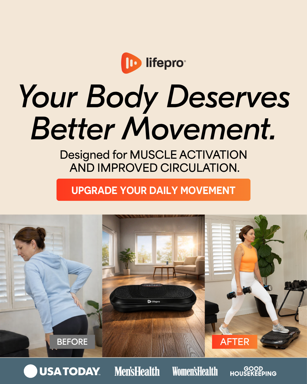 Lifepro Facebook ad