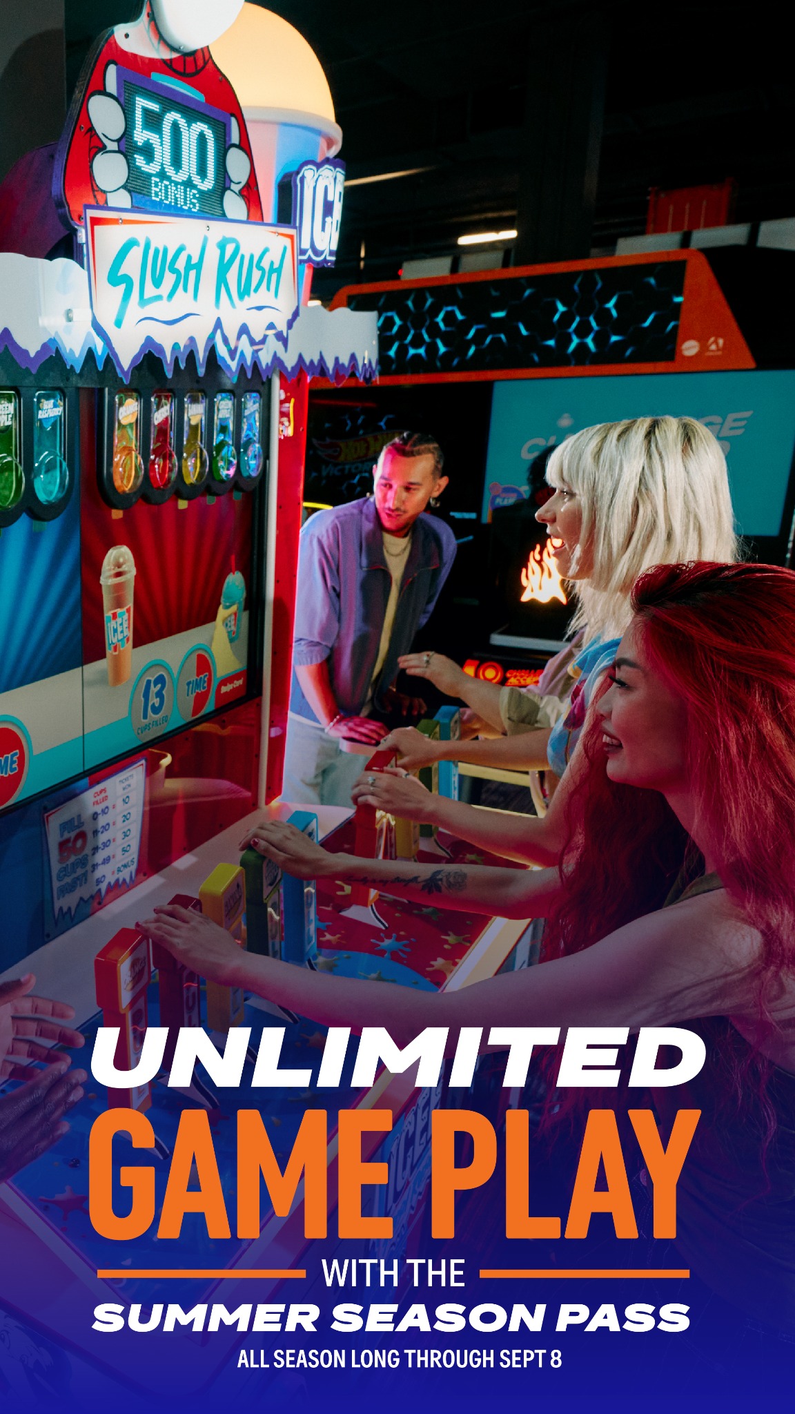 Dave & Buster's Facebook ad