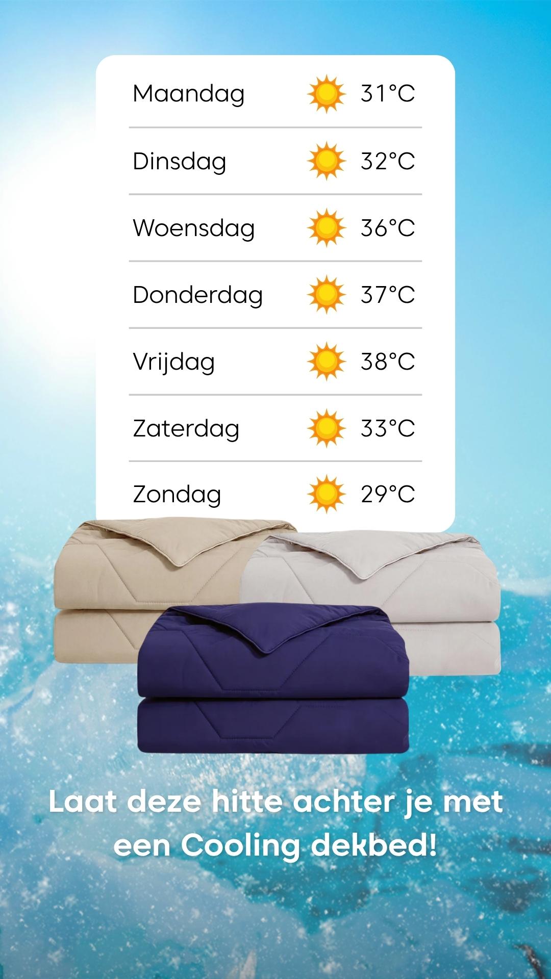 HappyBed Facebook ad