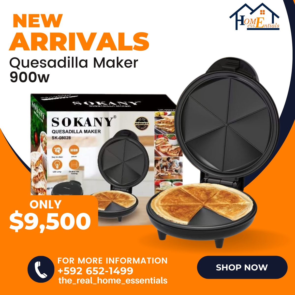 Home Essentials Facebook ad: Upgrade Your Kitchen with Our Premium Appliances!
