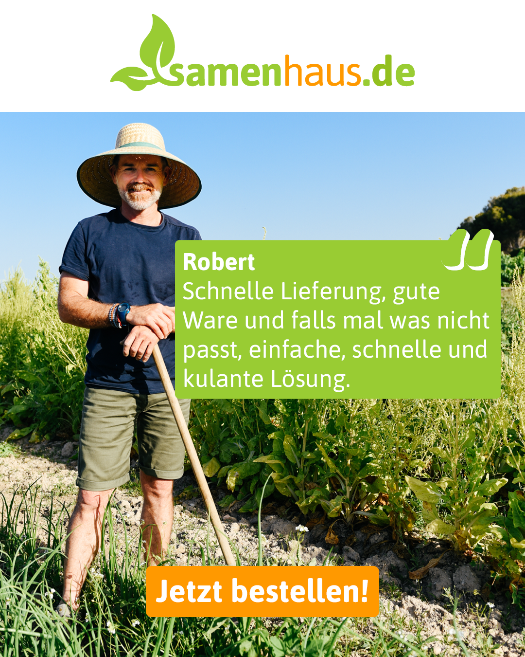 Samenhaus Müller Facebook ad