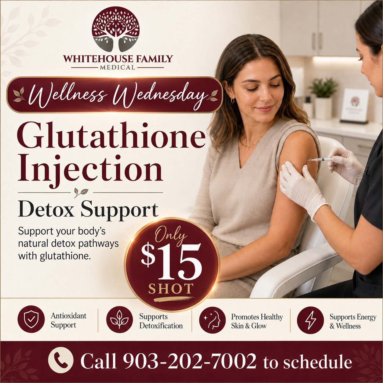 Whitehouse Family Medical Facebook ad