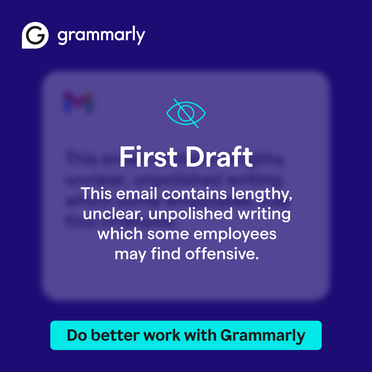 Grammarly Facebook ad