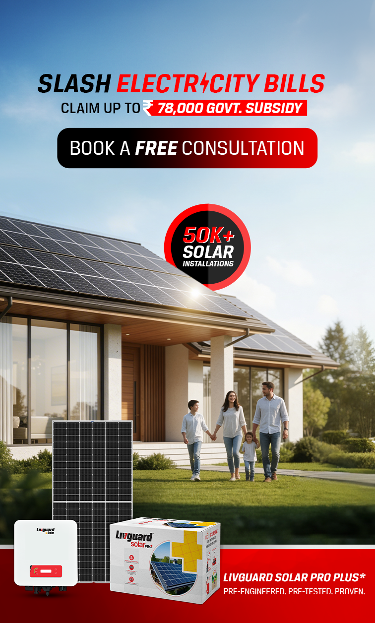 Livguard SolarPro Plus Facebook ad from Jun 8, 2026