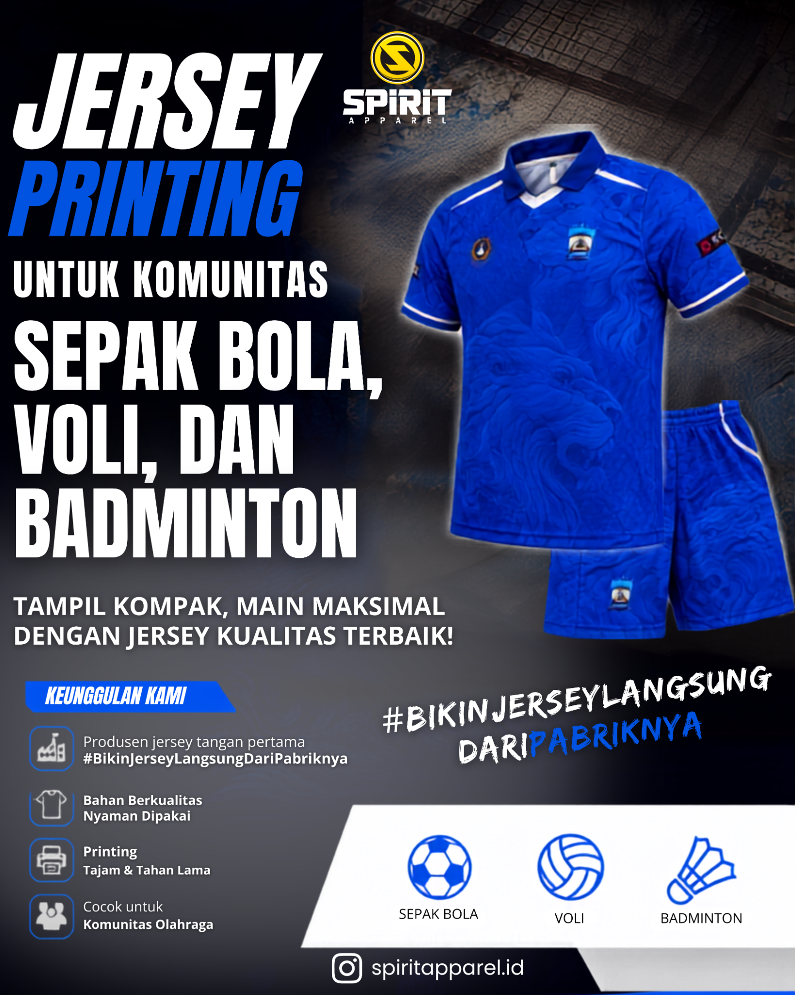 Spirit Apparel Facebook ad