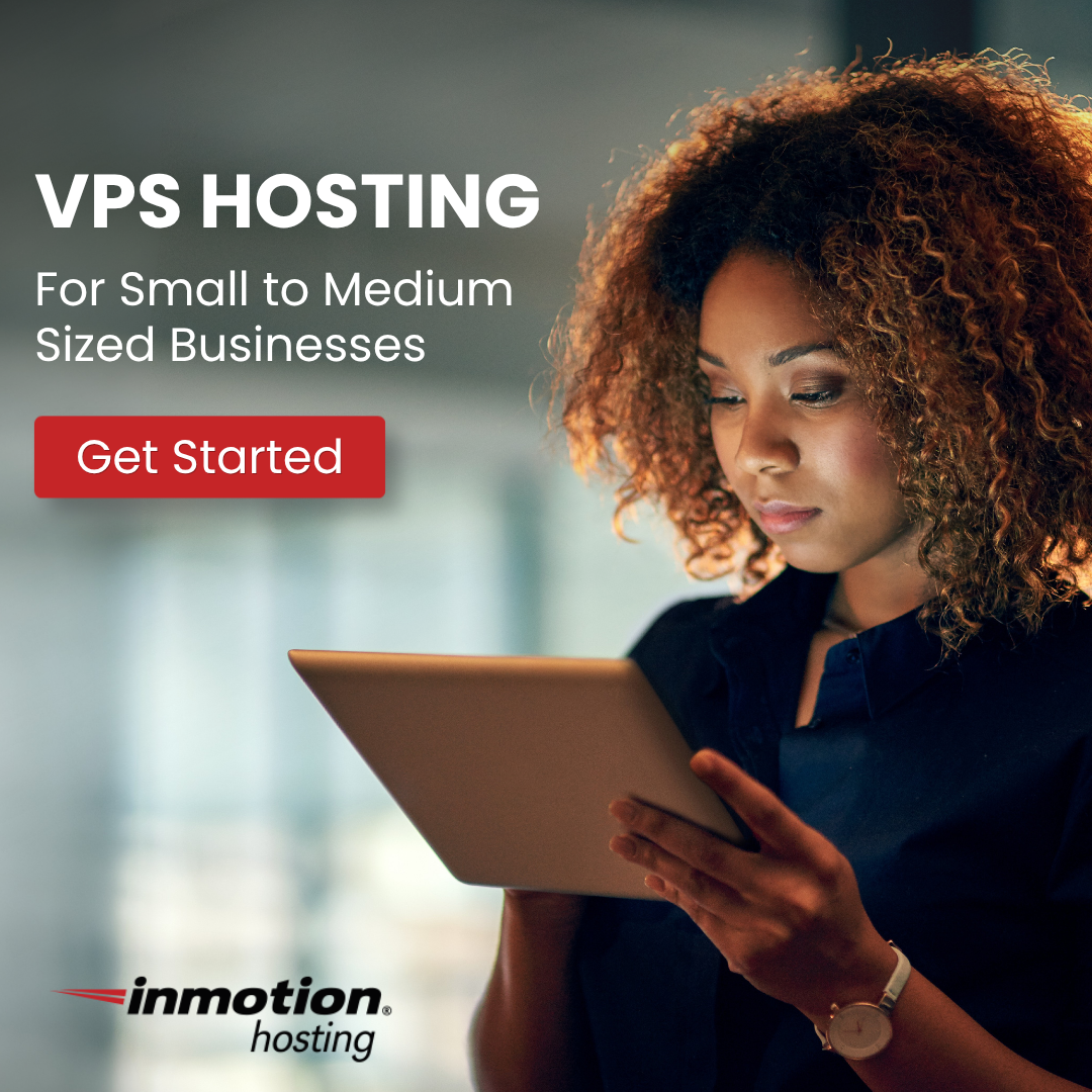 InMotion Hosting, Inc Facebook ad: Power Your Site with 24/7 Support