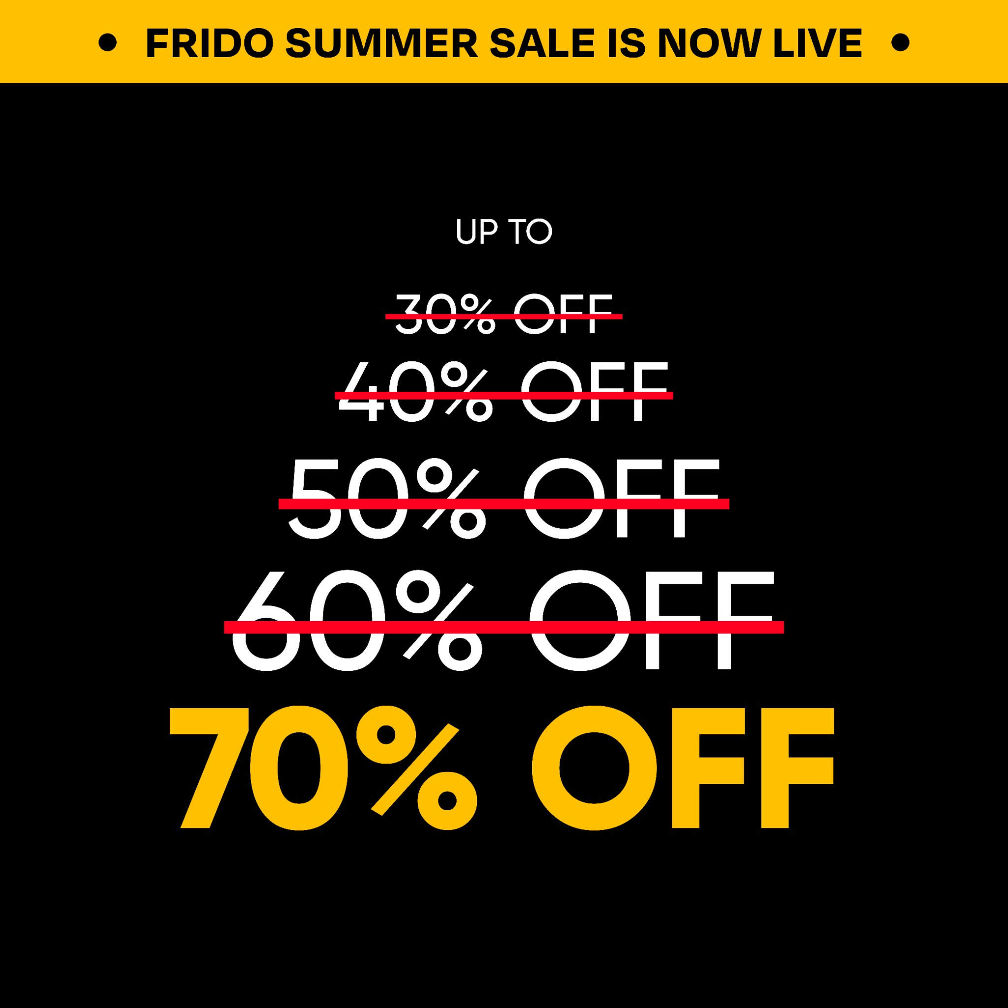 Frido Facebook ad