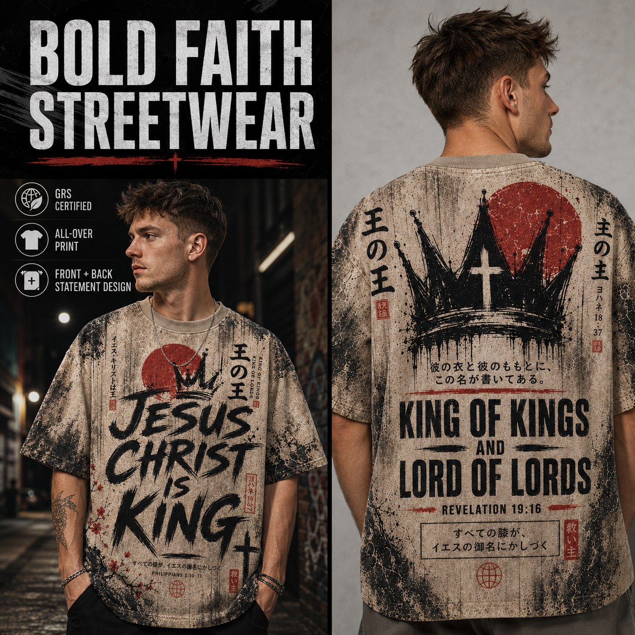 Deltza Facebook ad: Jesus Christ Is King