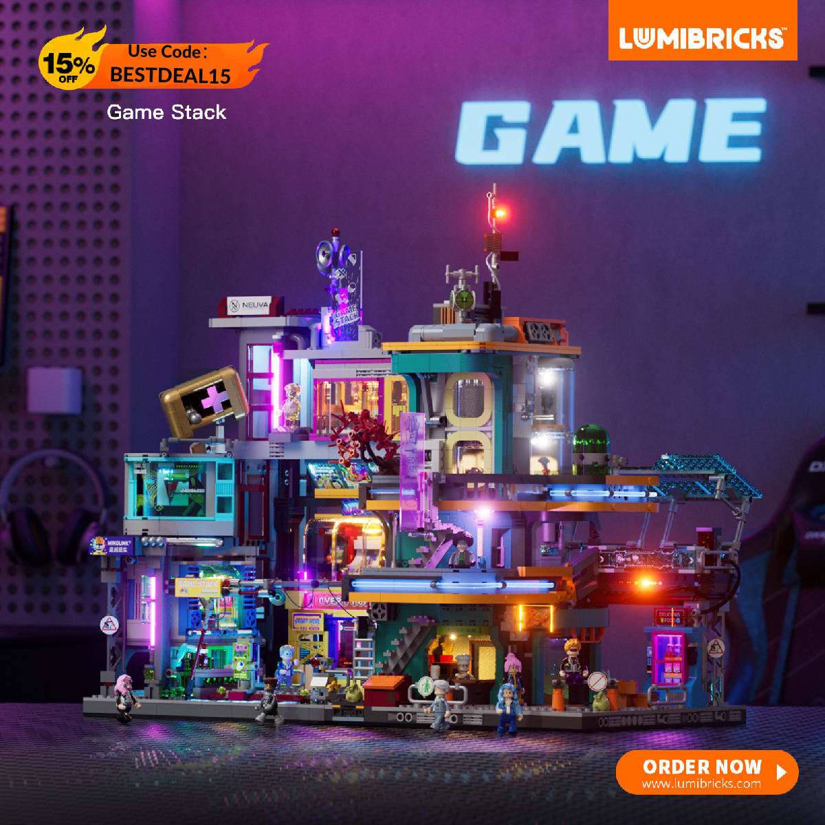 Lumibricks Facebook ad