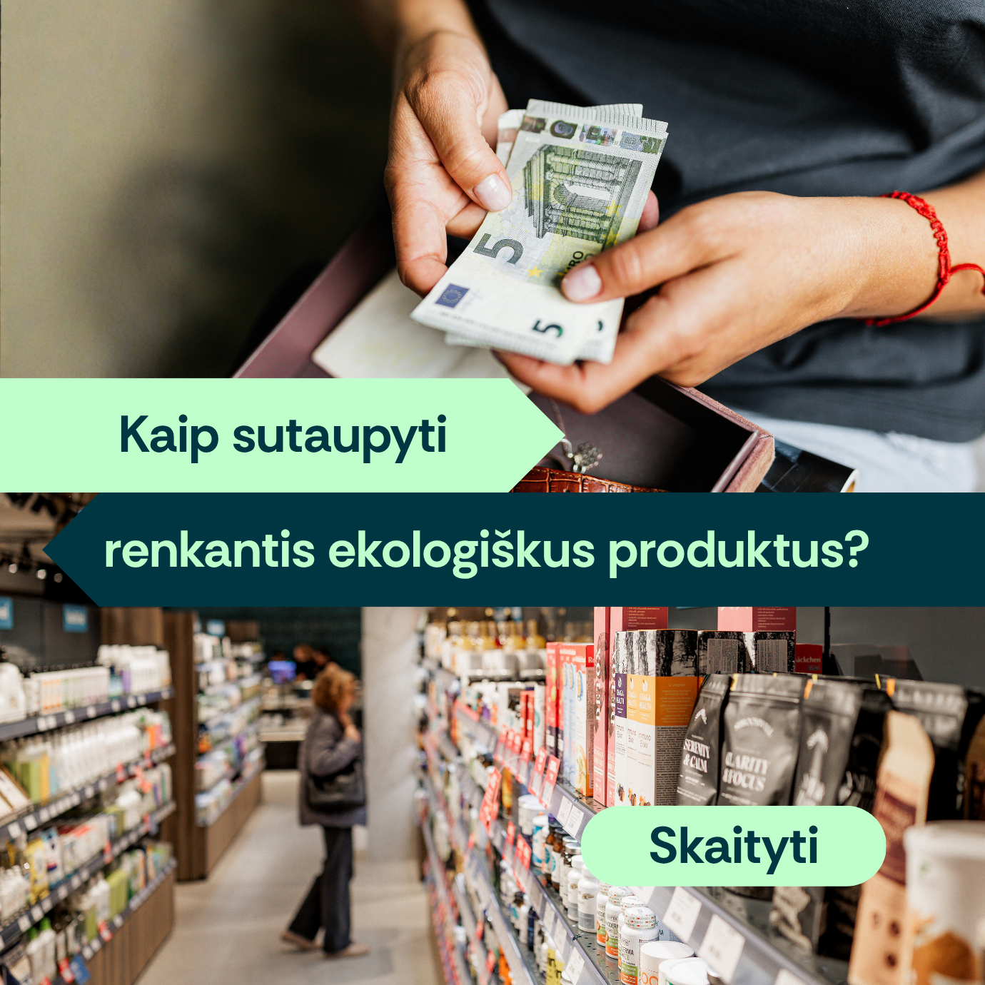 LIVIN sveiki produktai Facebook ad