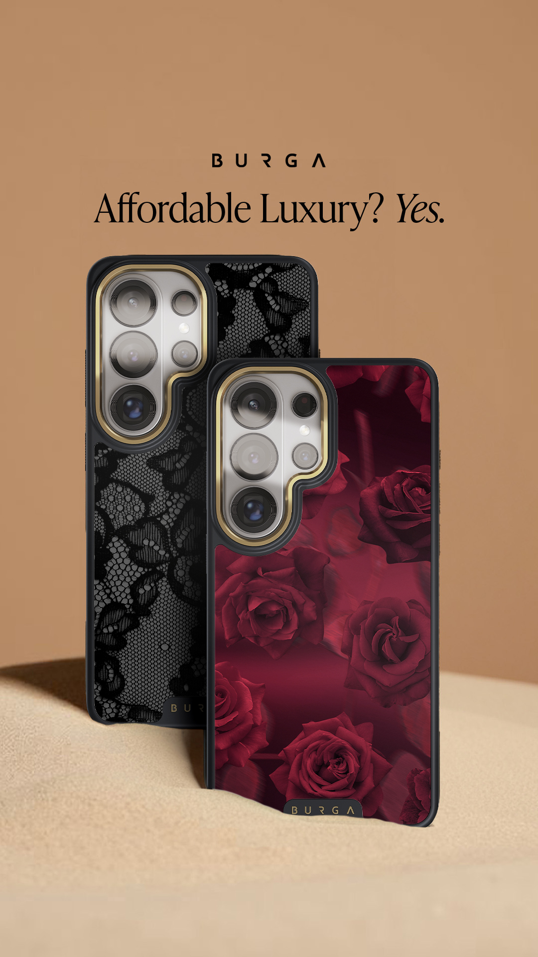 BURGA Cases Facebook ad
