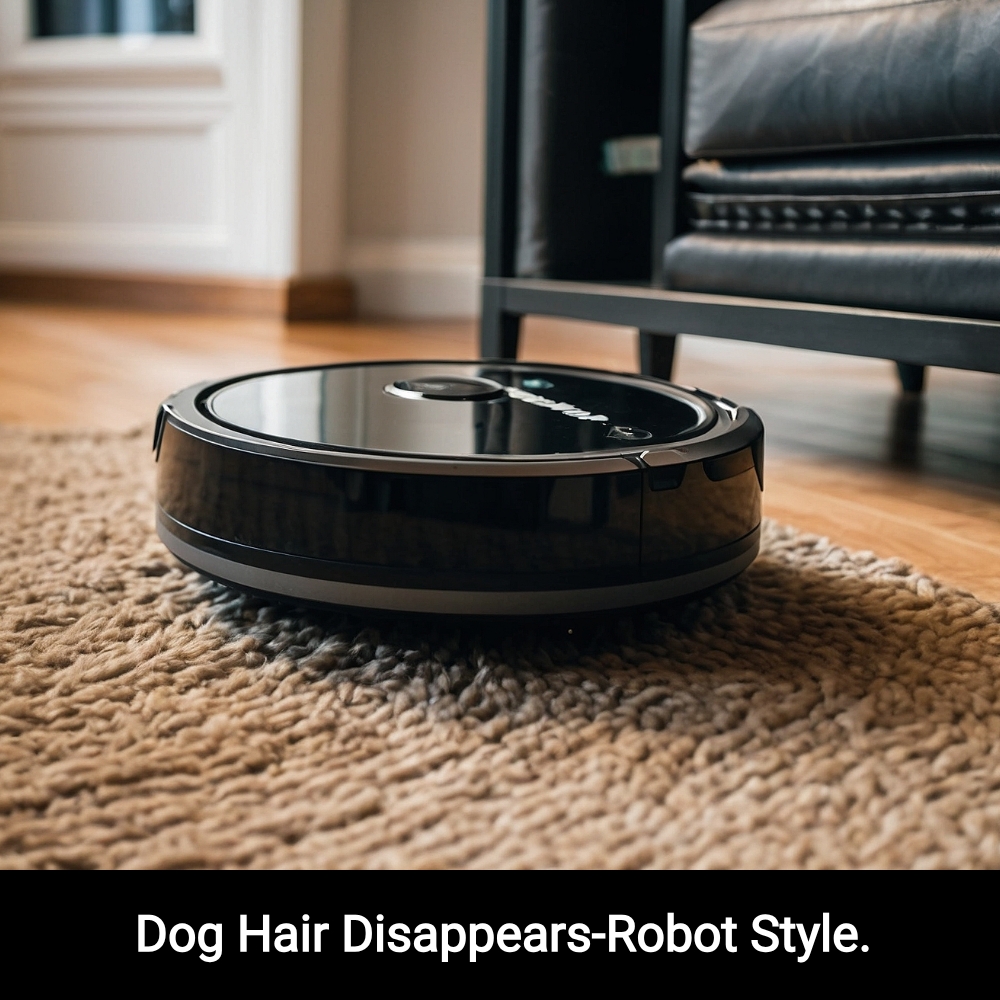 DailyKnowHow Guide Facebook ad: Best Robot Vacuums For Dog Hair.