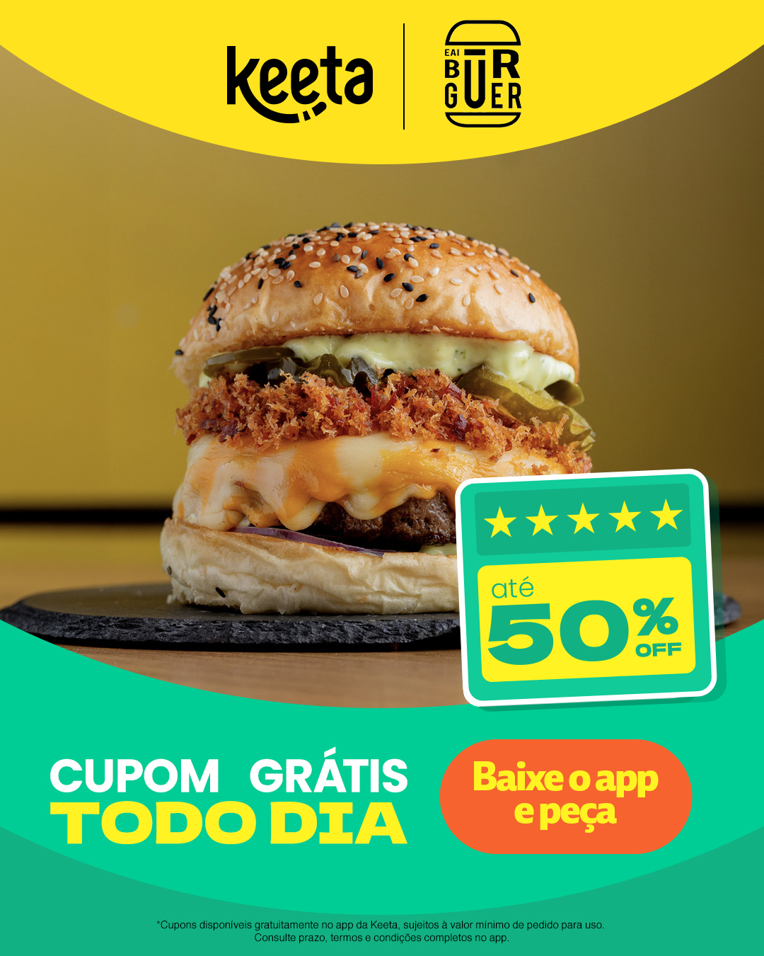 Keeta Brasil Facebook ad