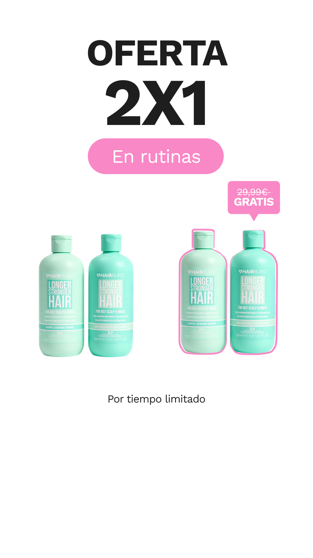 Hairburst España Facebook ad