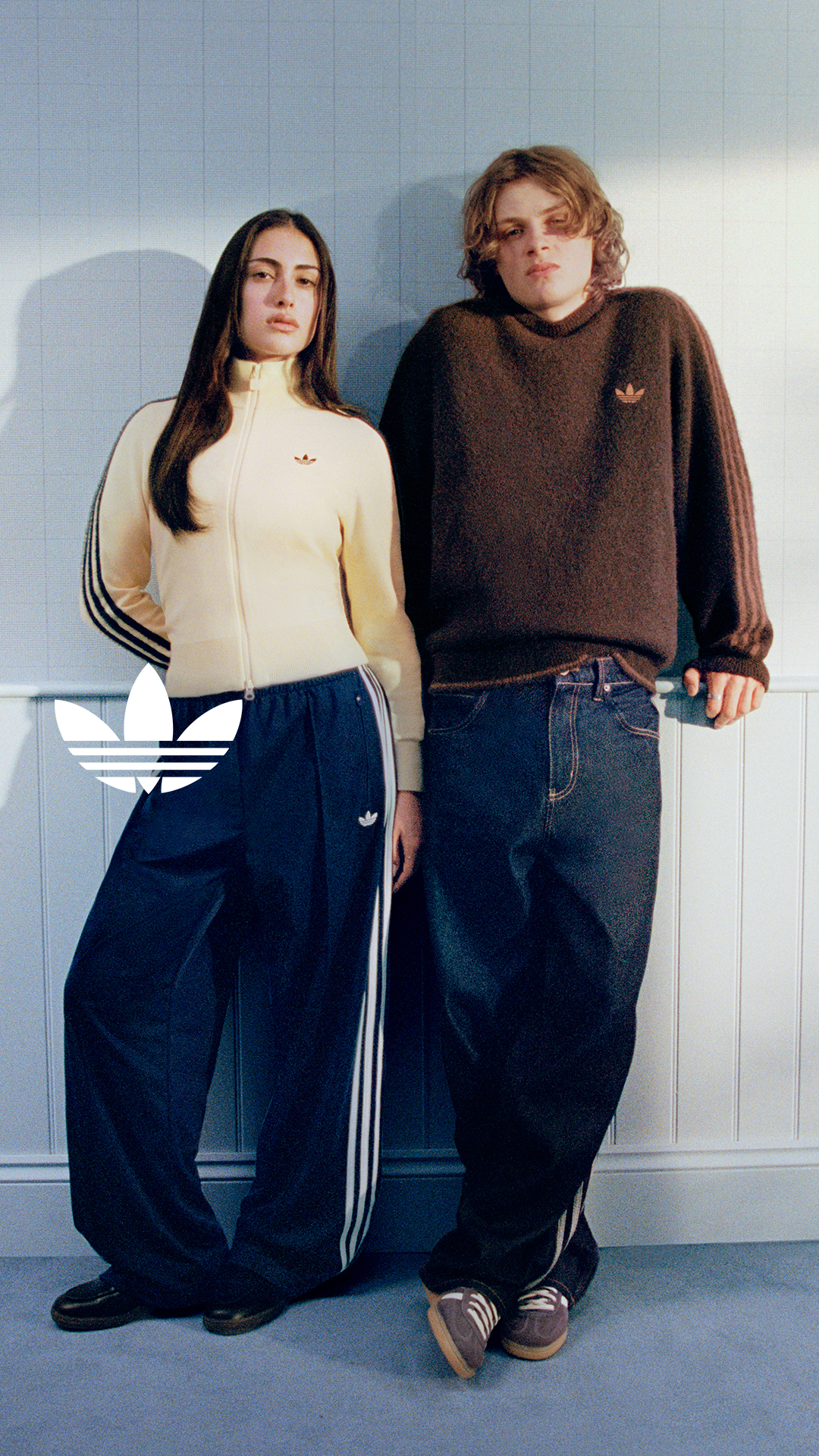 Zalando Brands Facebook ad: Denim, Knit & Icons.
