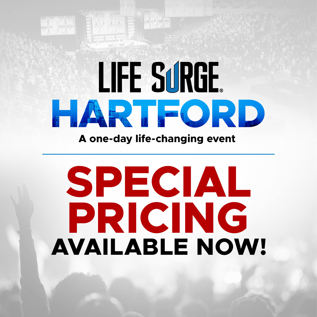 LIFE SURGE Facebook ad: Early Bird Pricing Available