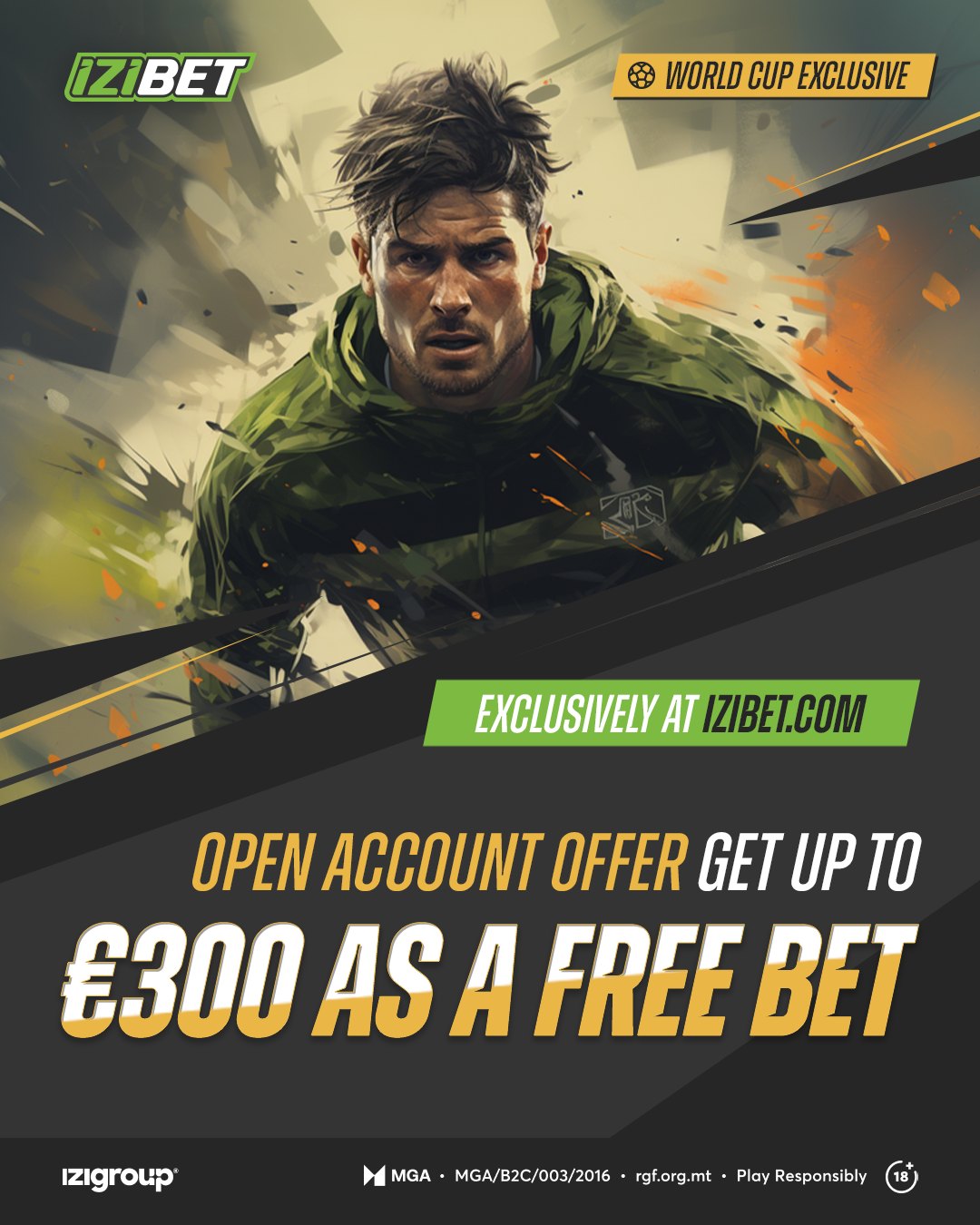 IZIBET.com Facebook ad