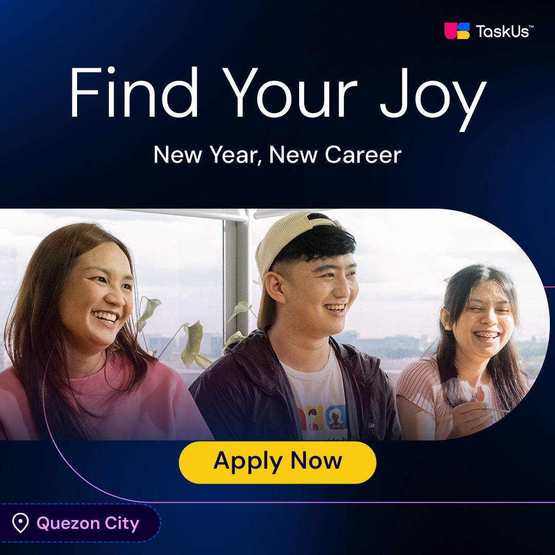 TaskUs Facebook ad