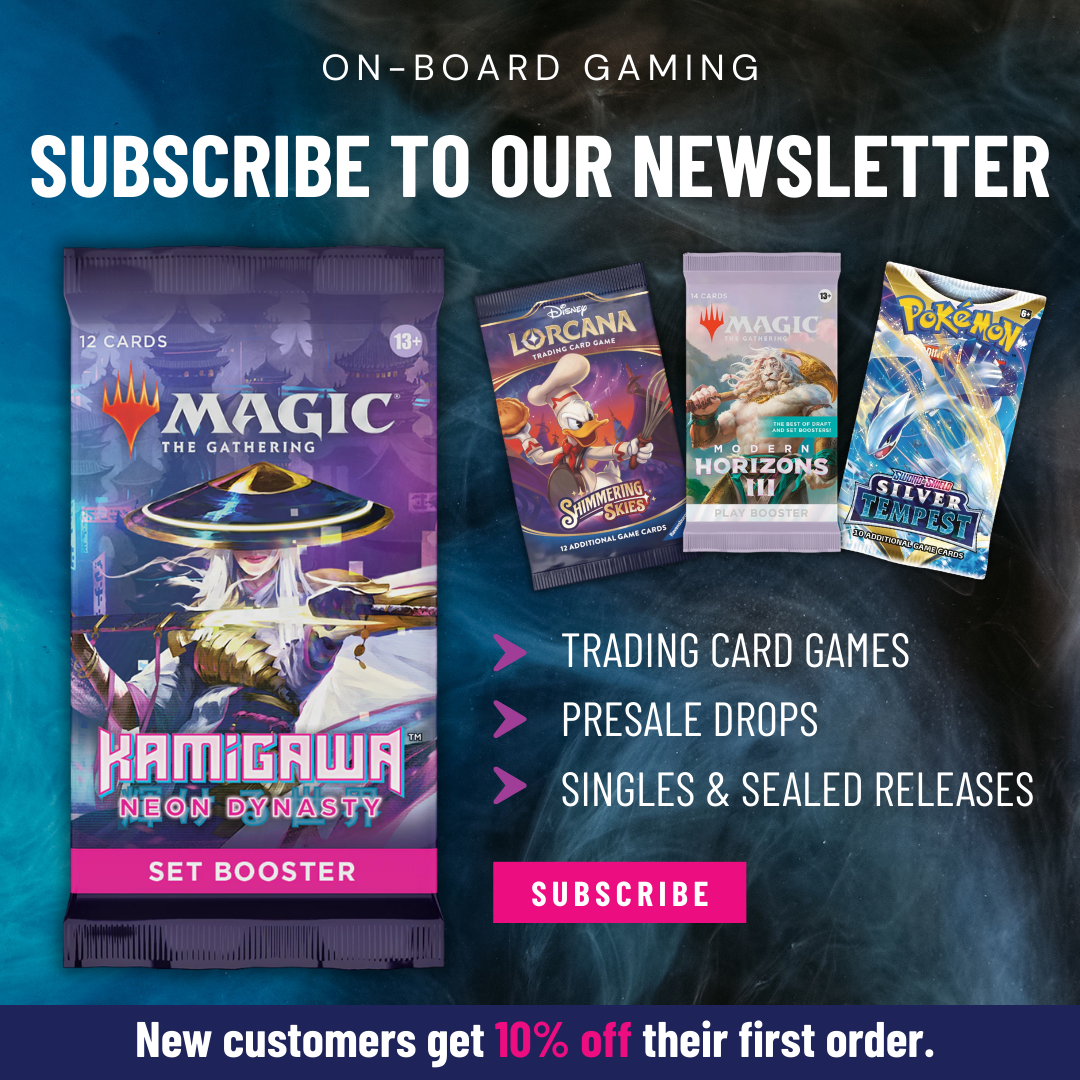 On-Board Gaming Facebook ad