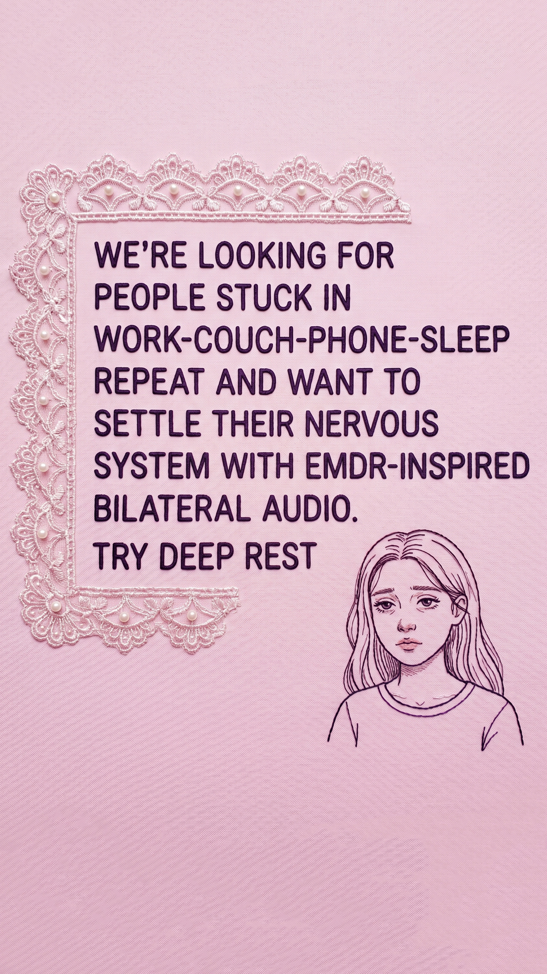 Calm Facebook ad