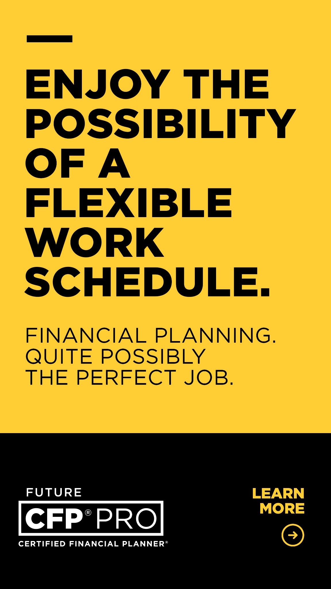 CFP Board Facebook ad