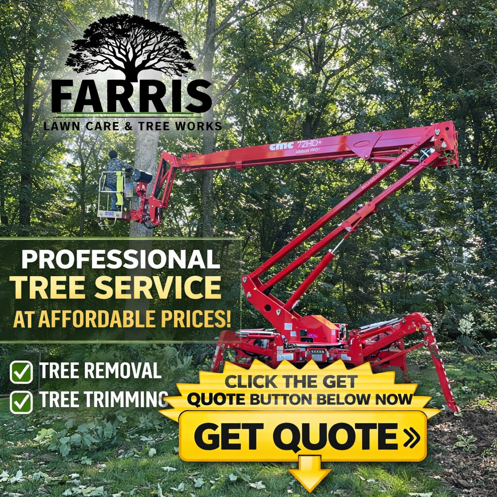 Farris Lawncare & Tree Works, LLC Facebook ad