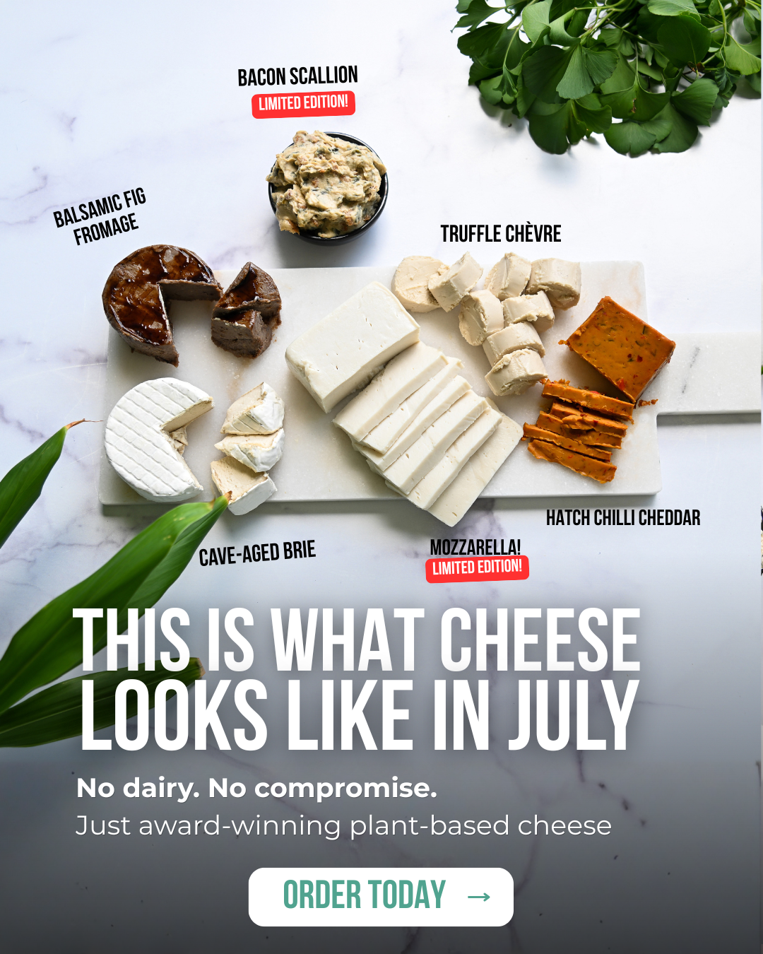 Rebel Cheese Facebook ad