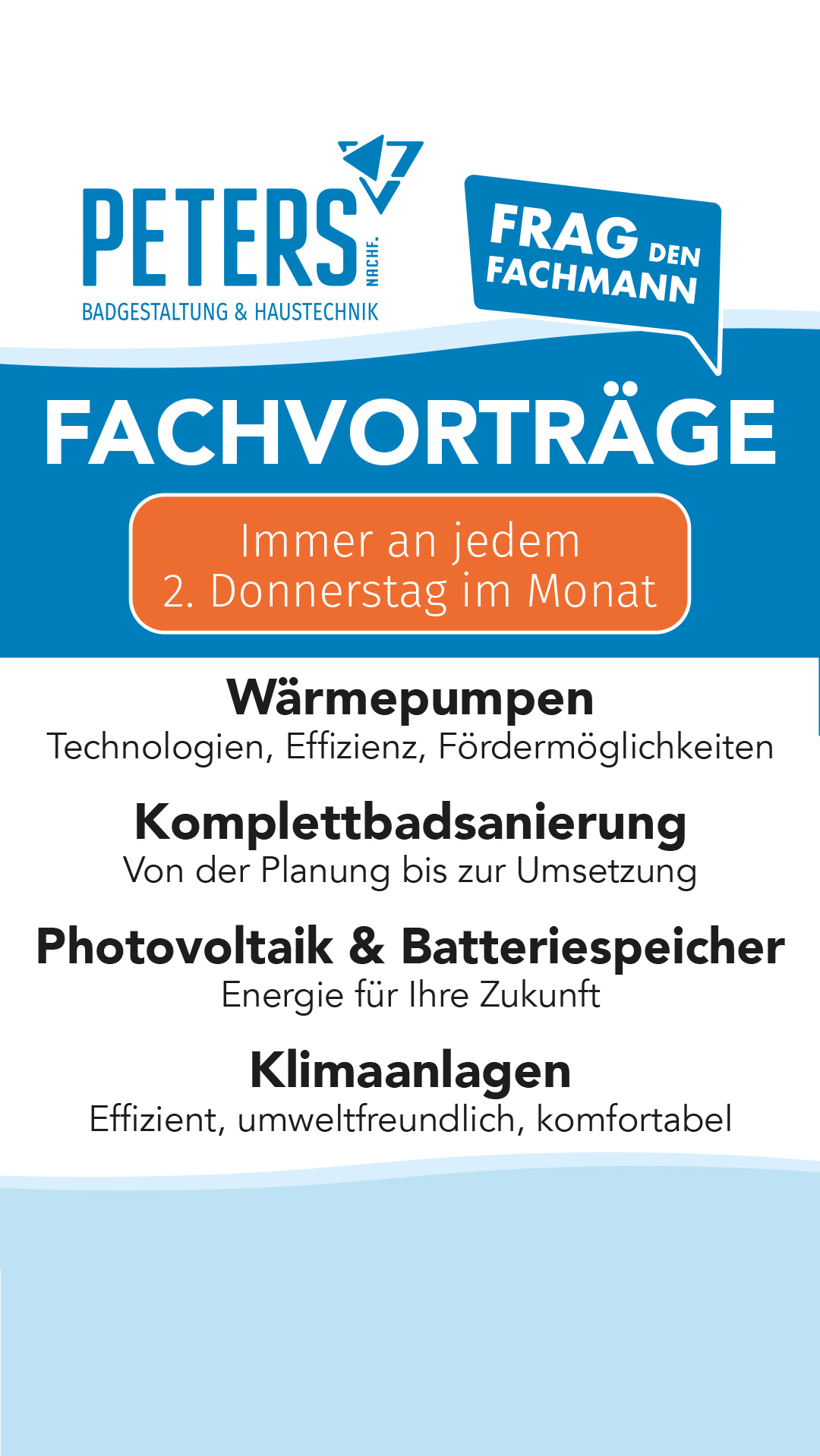 Peters.Bad.Haustechnik Facebook ad from Aug 28, 2025