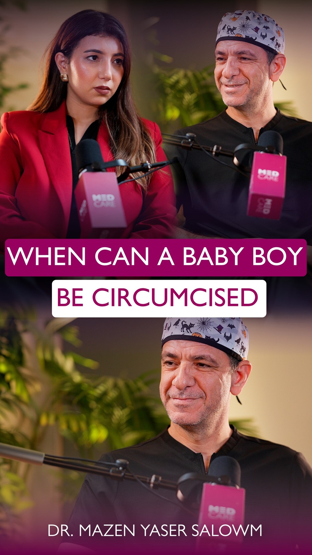 Medcare Facebook ad: Wondering when is the right time to circumcise…