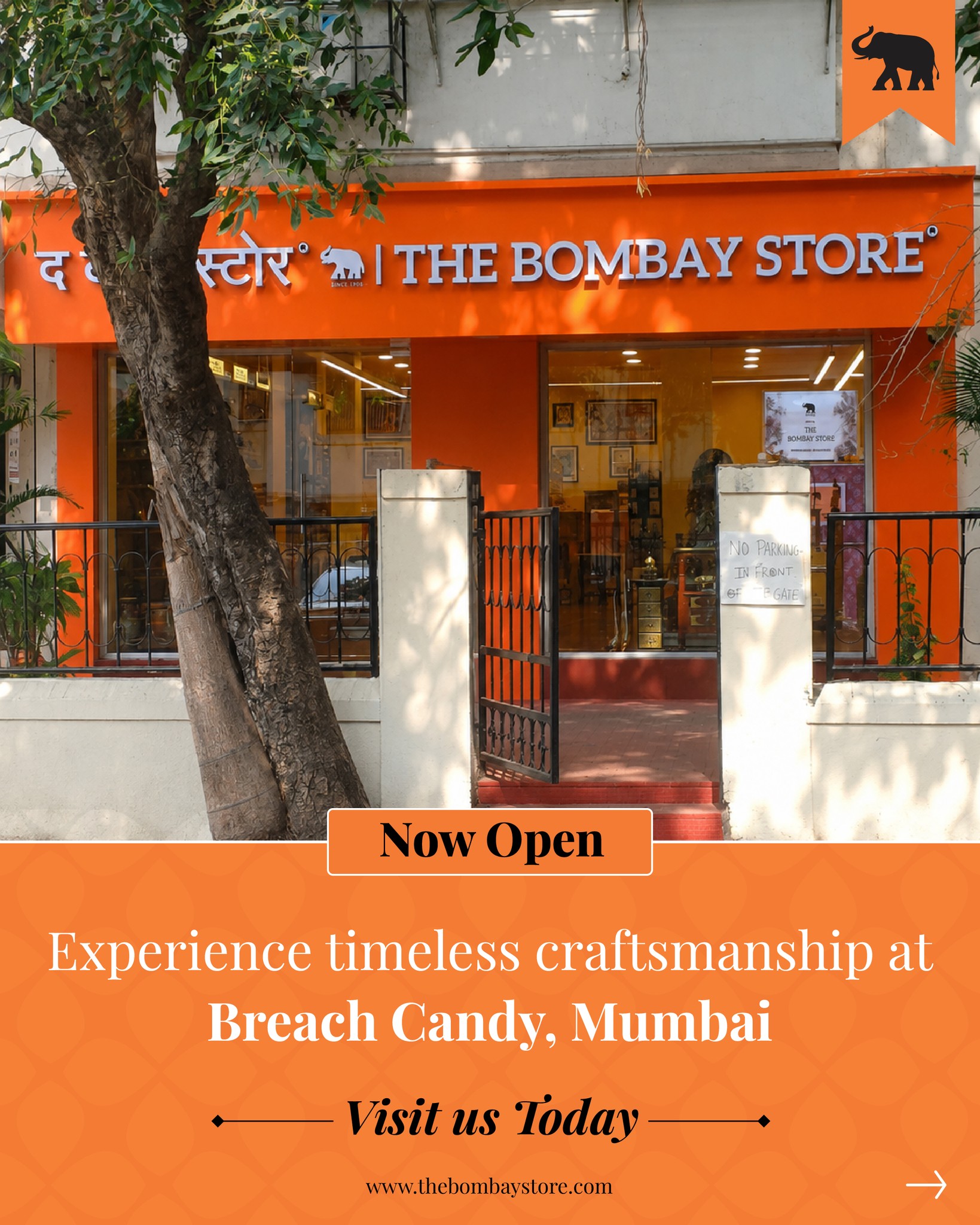 The Bombay Store Facebook ad