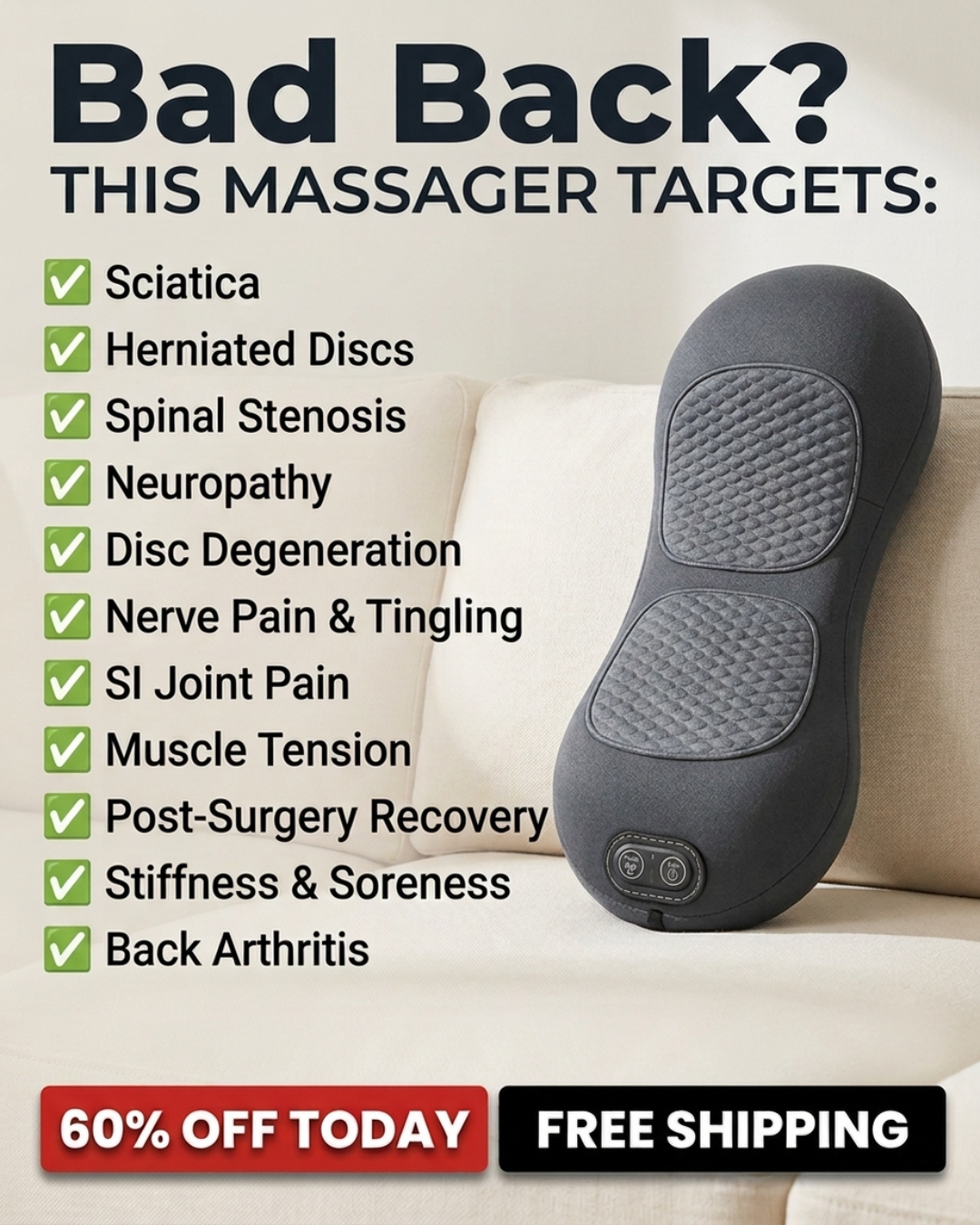 SmoothSpine Facebook ad