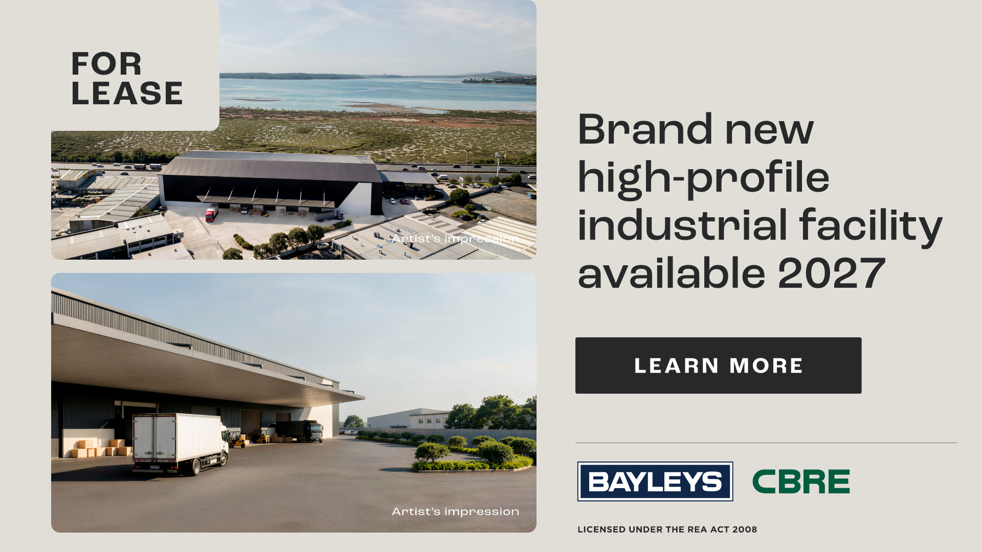 Bayleys Commercial Facebook ad