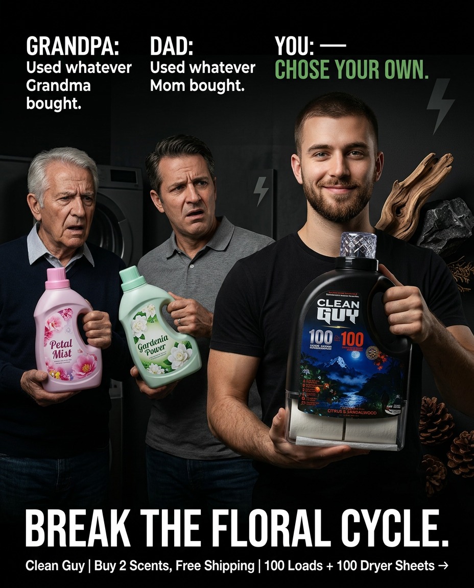 Clean Guy Facebook ad