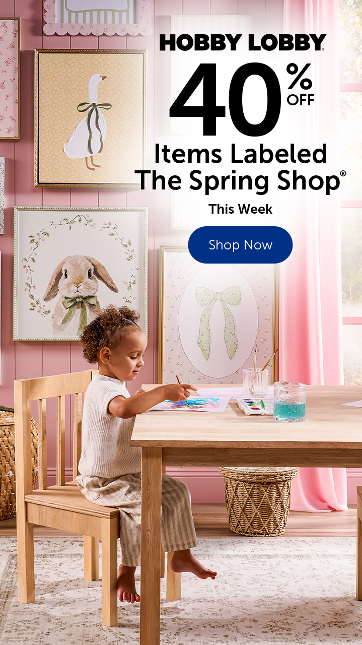 Hobby Lobby Facebook ad