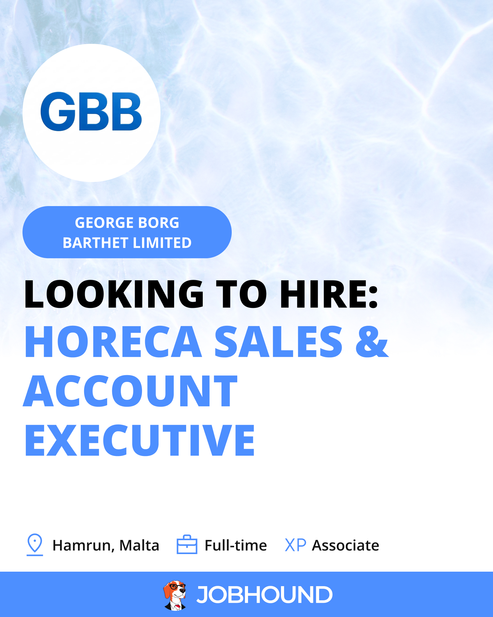 Jobhound Malta  Facebook ad