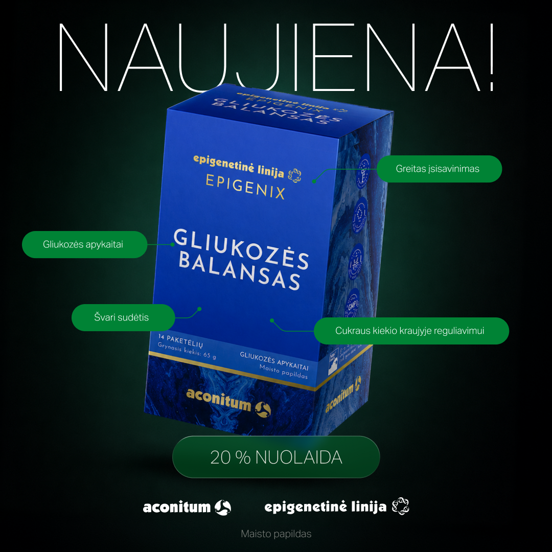 Aconitum Facebook ad: NAUJIENA SU 20 % NUOLAIDA!
