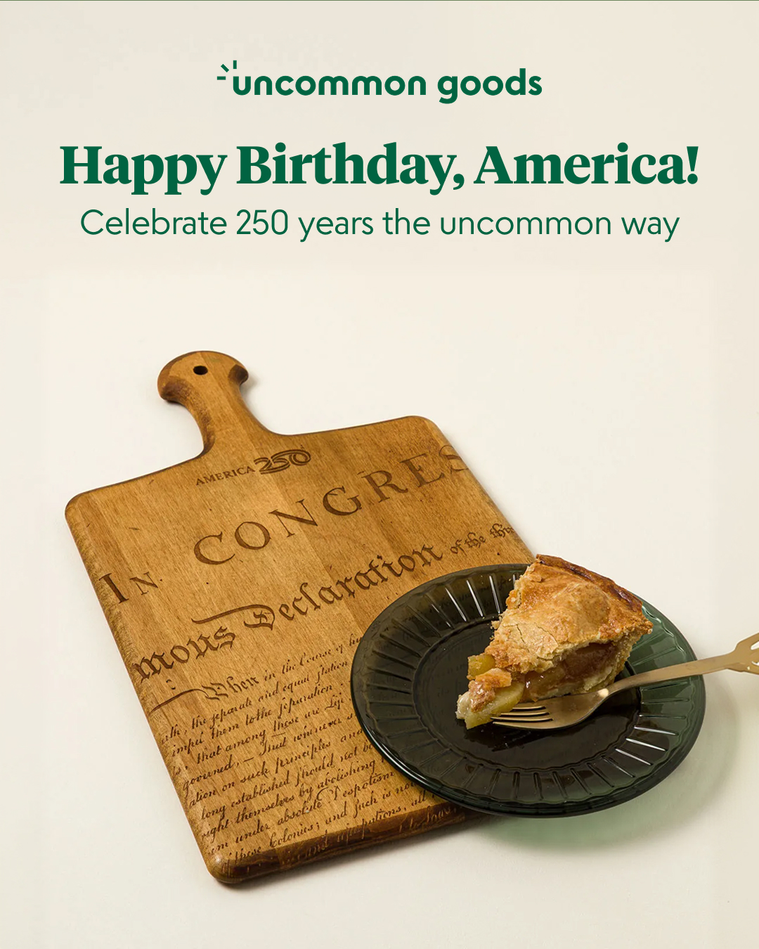 Uncommon Goods Facebook ad