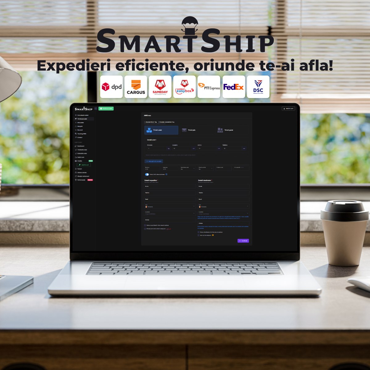SmartShip Facebook ad