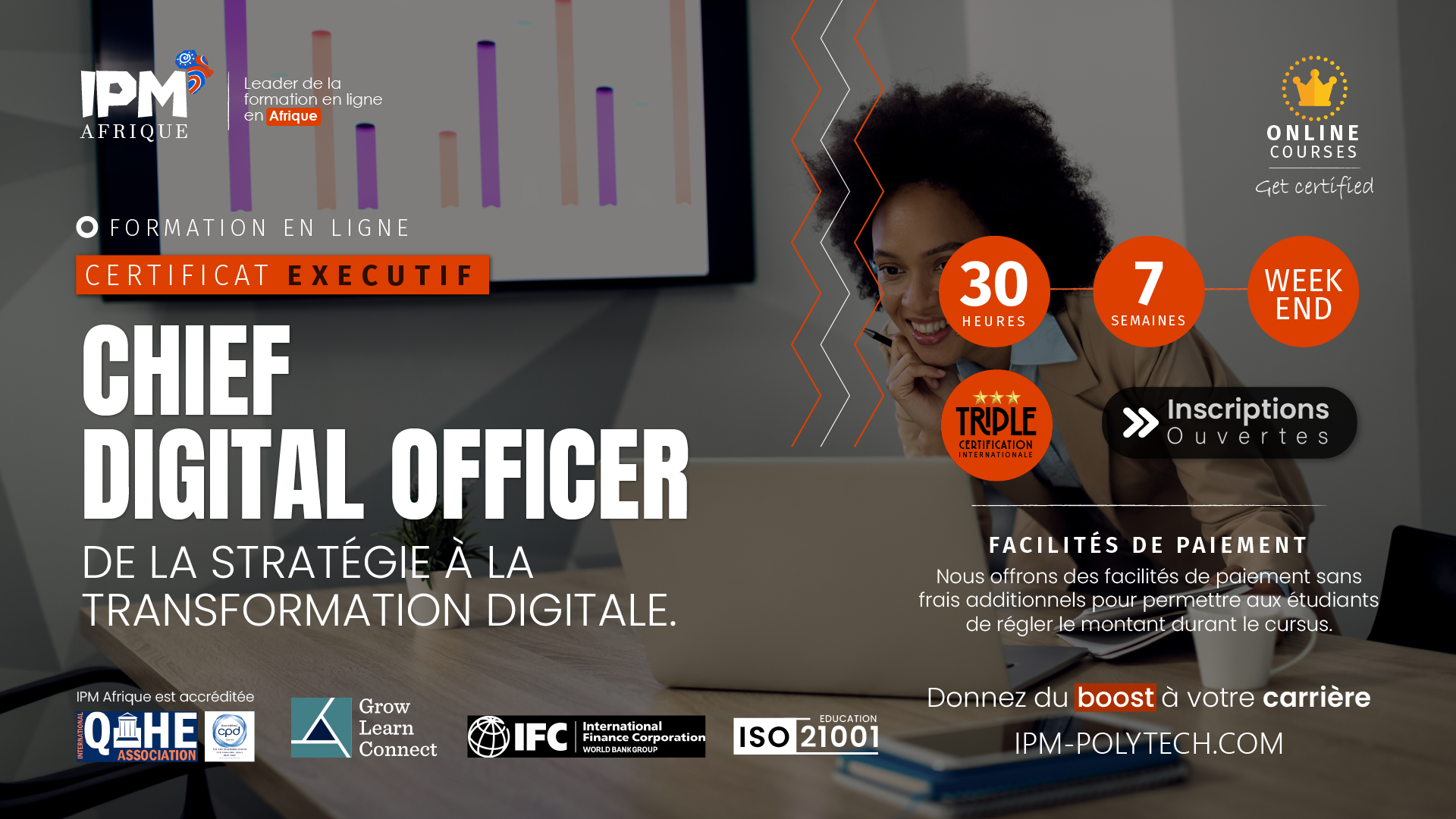 IPM- Institut polytechnique de Marrakech Facebook ad