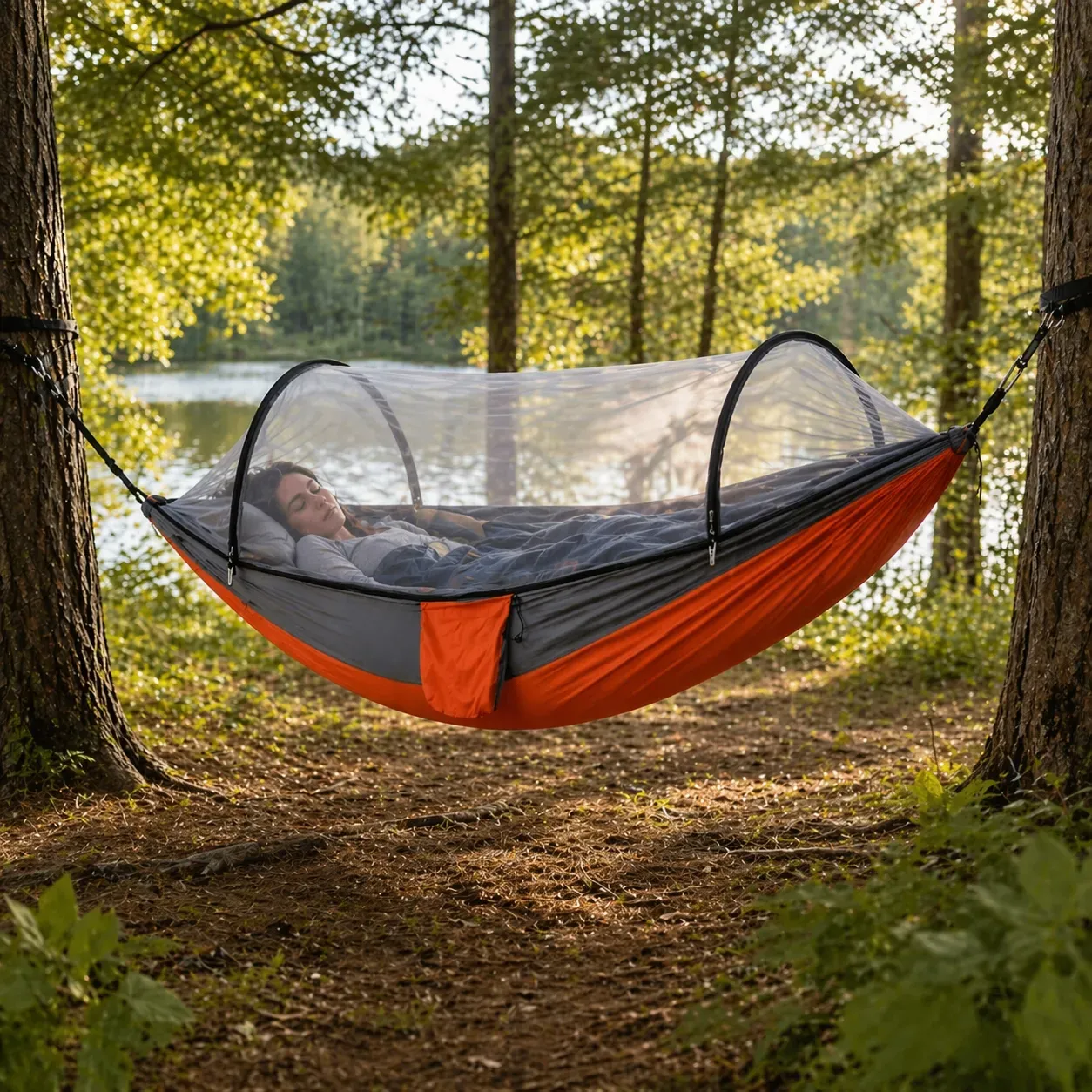 Levitara.lt Facebook ad: Poilsis gamtoje be jokių rūpesčių!