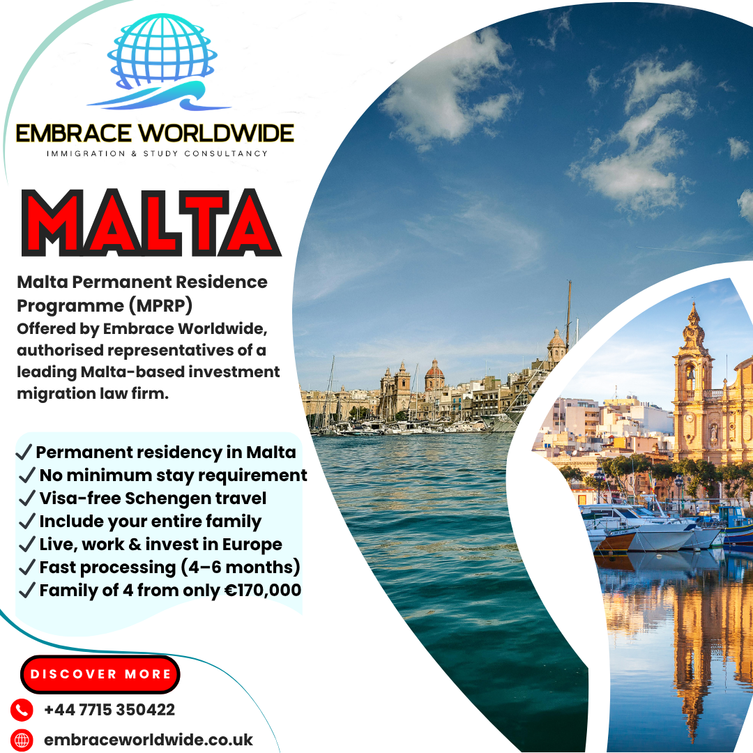 Embrace Worldwide - UK-based Study and Immigration Consultancy Facebook ad