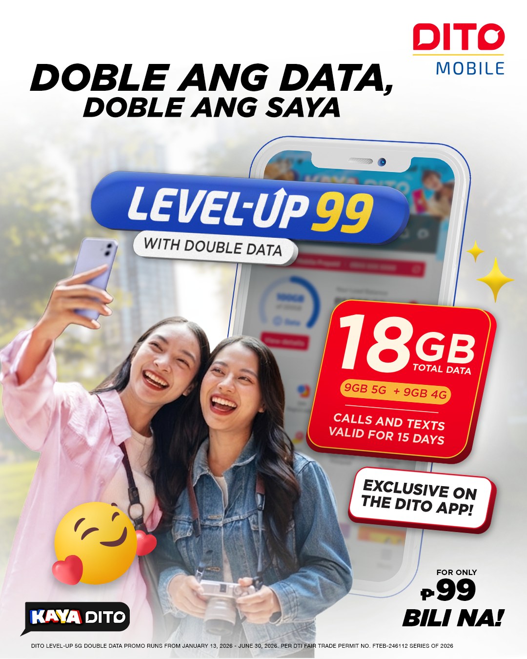 DITO Telecommunity Facebook ad