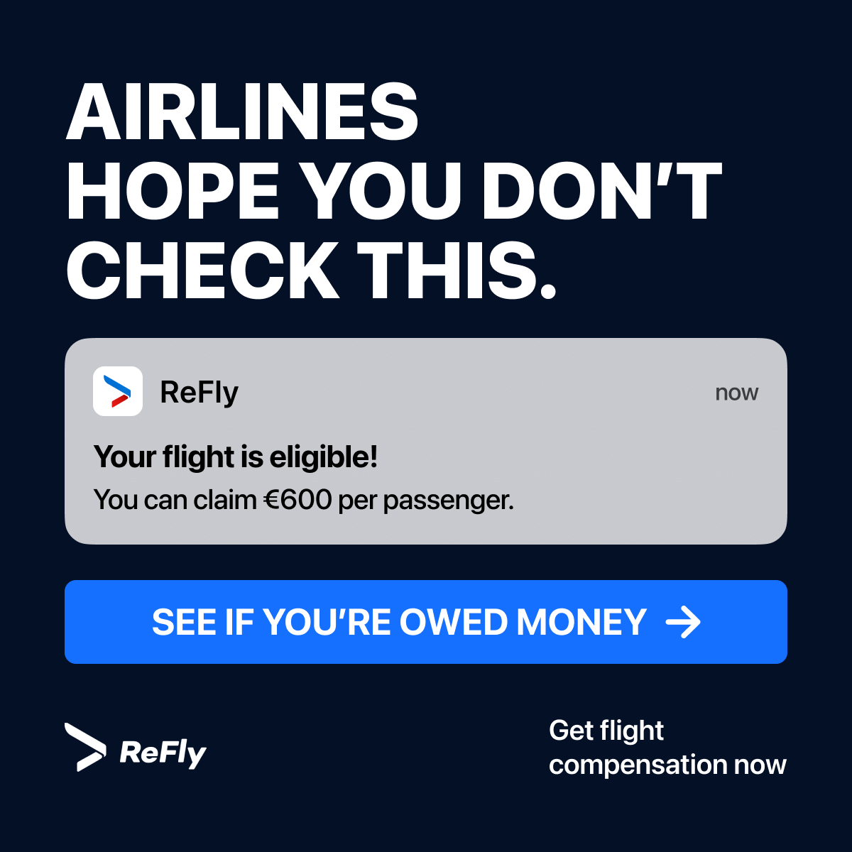 Refly Facebook ad