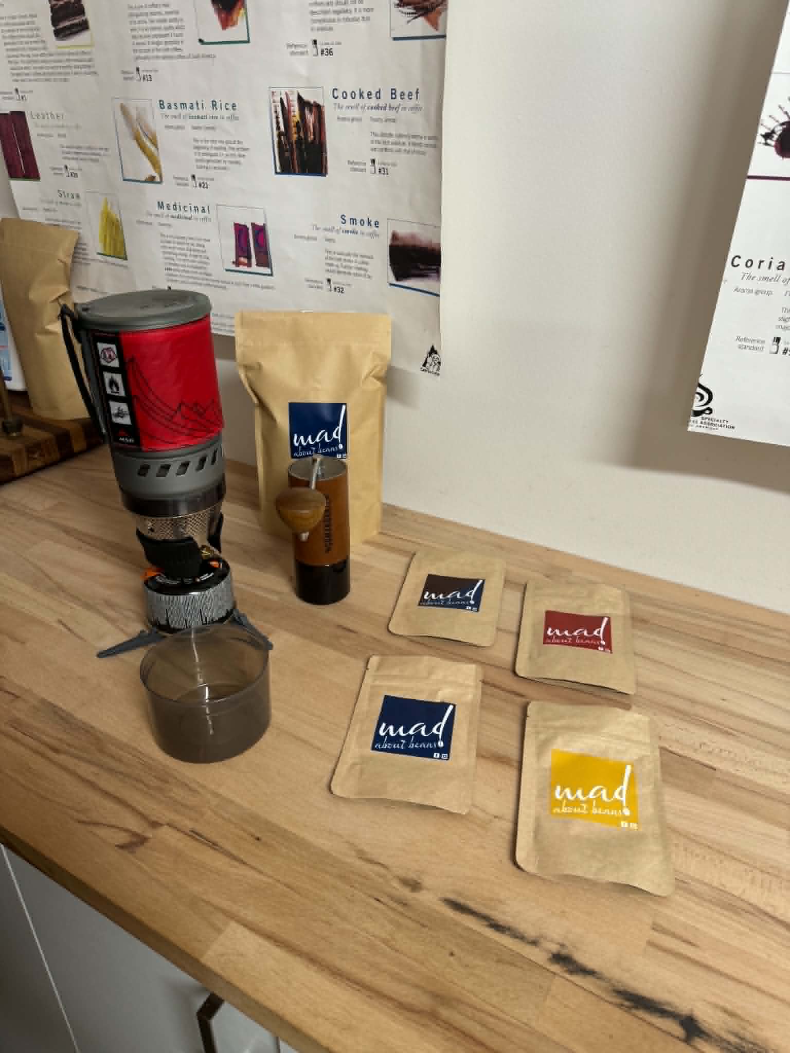 Mad About Beans Facebook ad: Free Shipping On Orders $100+