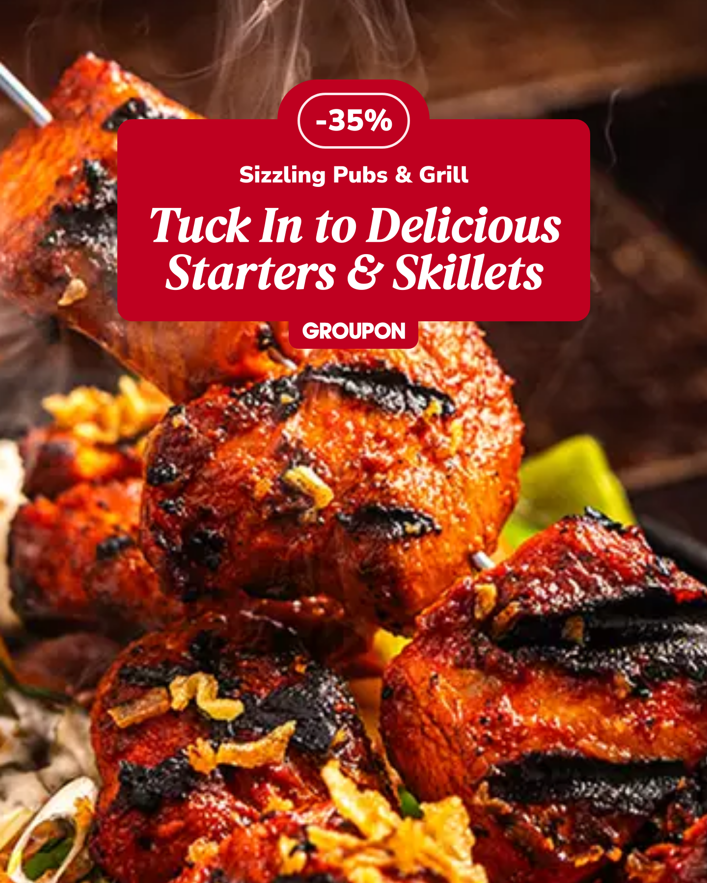 Groupon Facebook ad