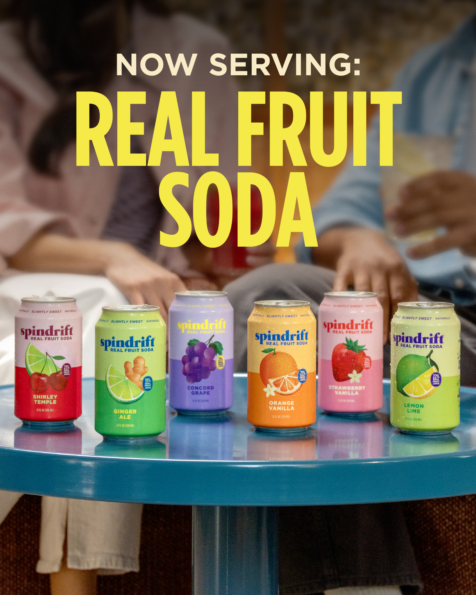 Spindrift Sparkling Water Facebook ad