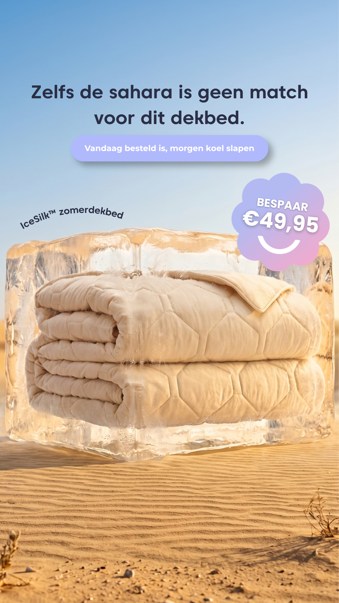 HappyBed Facebook ad